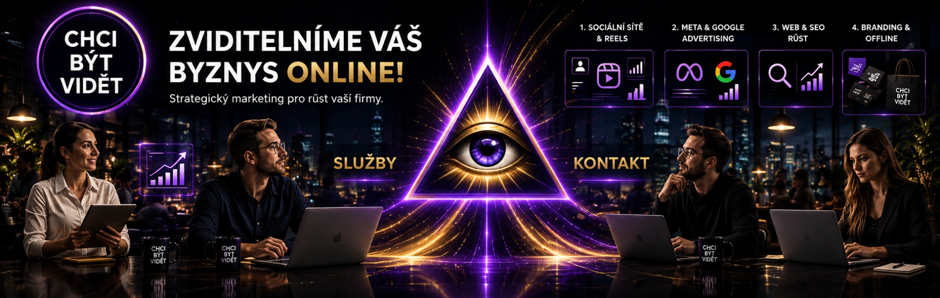Marketingové služby CHCI BÝT VIDĚT